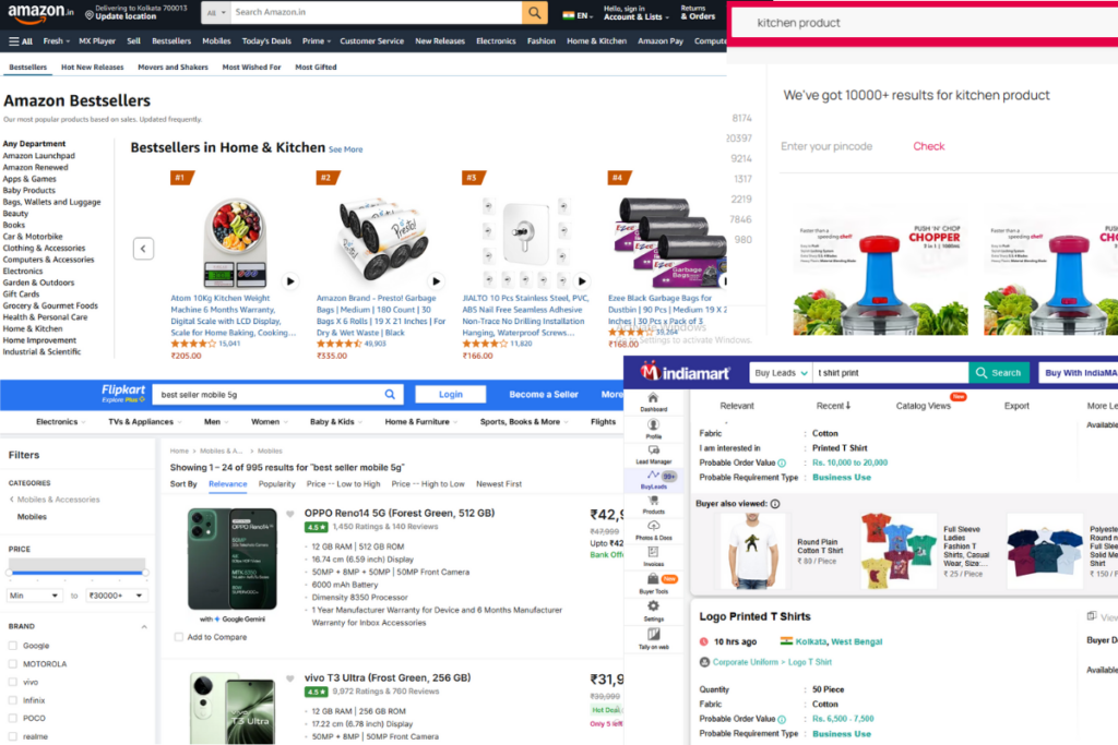 ecommerce account manage